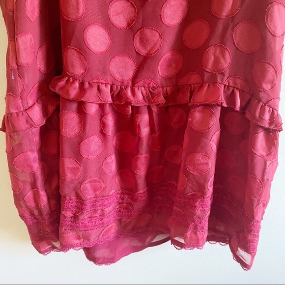 Tularosa Red Polka Dot Mini Dress - Picture 8 of 8